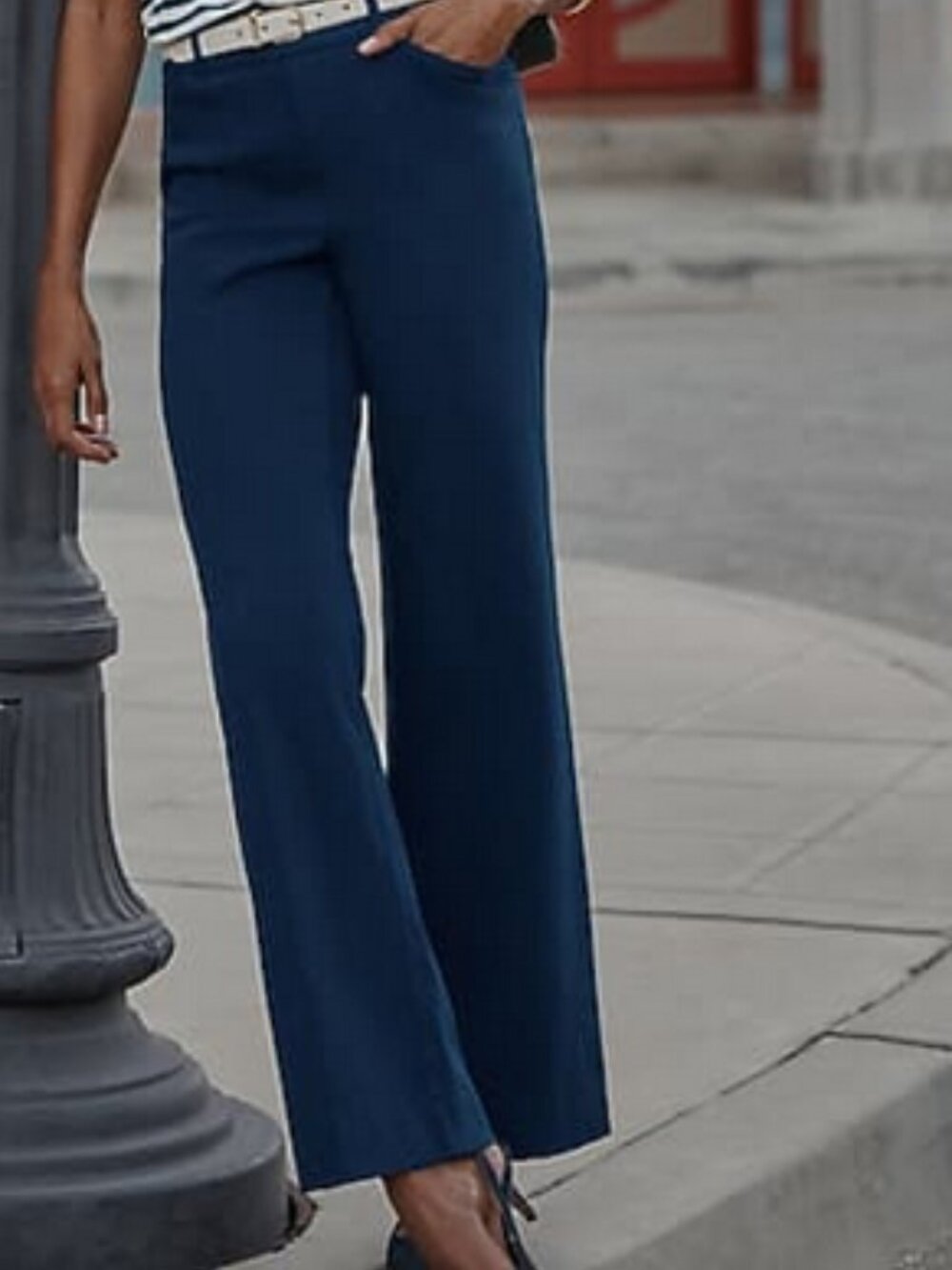 J Jill Wearever Wide Leg Jeans Trousers small petite